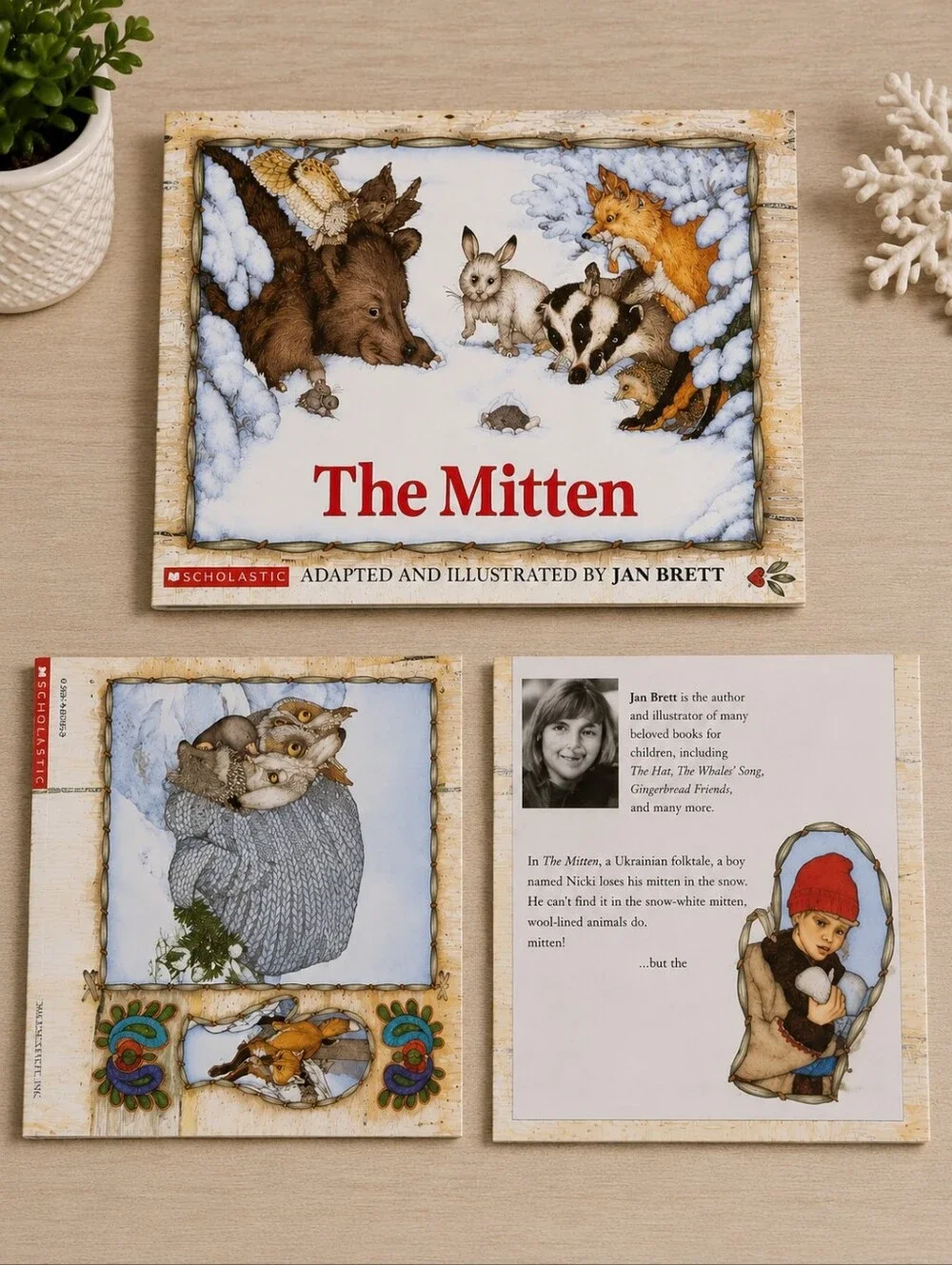 The Mitten by Jan Brett – Scholastic Children’s Book